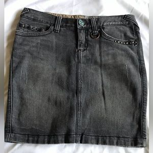Free People , 1970 , size 28 women mini skirt denim